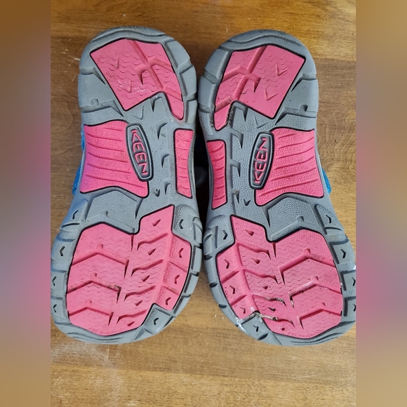 Keen Newport sandals turquoise pink kids sz us2 - Picture 5 of 7